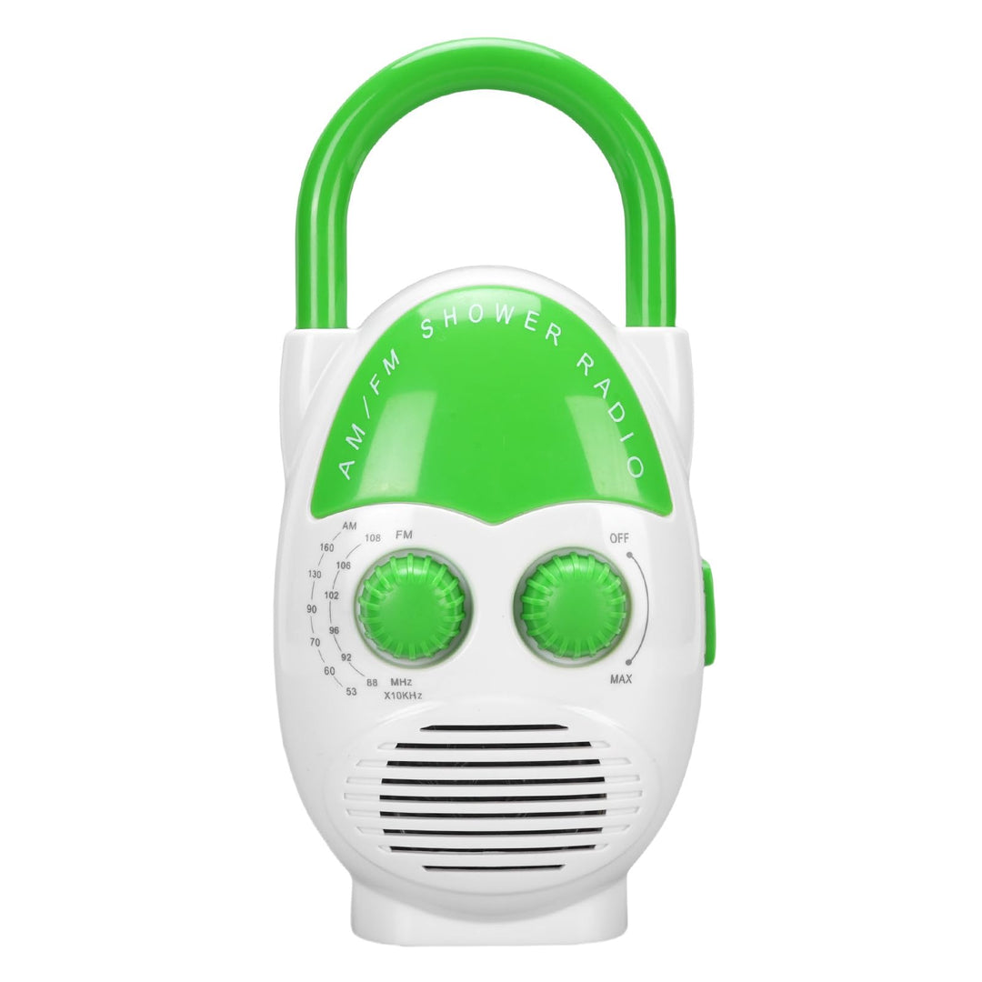 Duschradio, Wasserdacht Mini Tragbares AM FM Radio 500 MW Volumen Einstellbar, Badezimmer Radio für