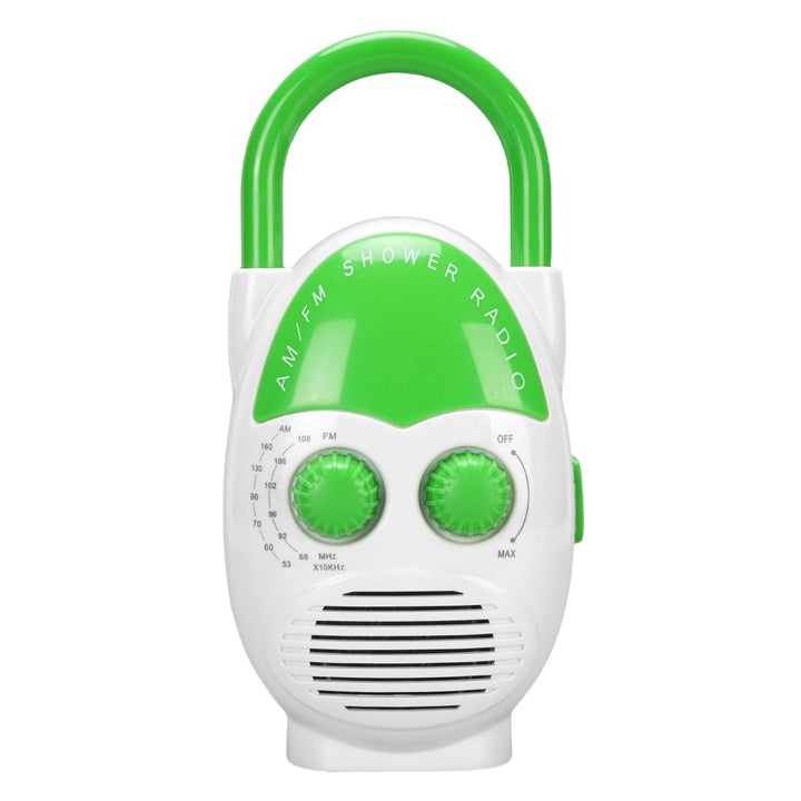Duschradio, Wasserdacht Mini Tragbares AM FM Radio 500 MW Volumen Einstellbar, Badezimmer Radio für