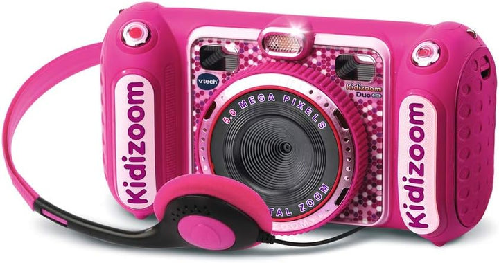 Vtech - Kidizoom Duo DX - Spielzeugkamera - Rose - Machen Sie Fotos, fügen Sie Sprachmessungen hinzu