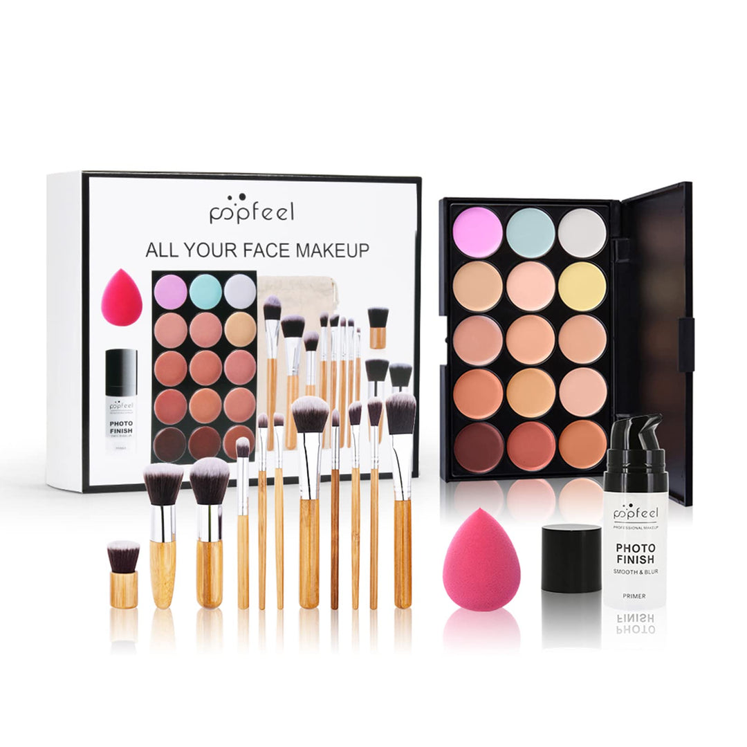 Professionelles Make-up Sets, MKNZOME Schminkkoffer Schminke Set Damen Schminkset Makeup Paletten Ko