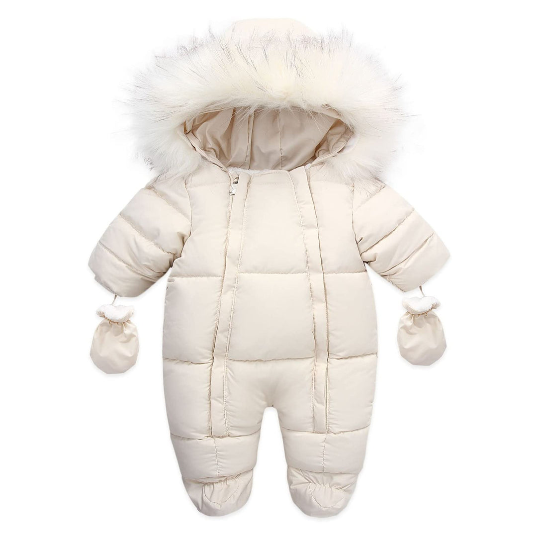 Schneeanzug Baby Junge Babykleidung Parka Jacke Zip Up Coat Pullover Kleinkind Outwear Winterkleidun