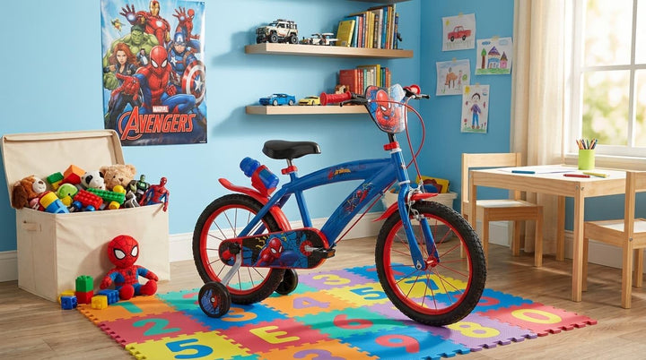 TOIMSA Fahrrad 16 Zoll Spiderman Huffy 5/8 Jahre