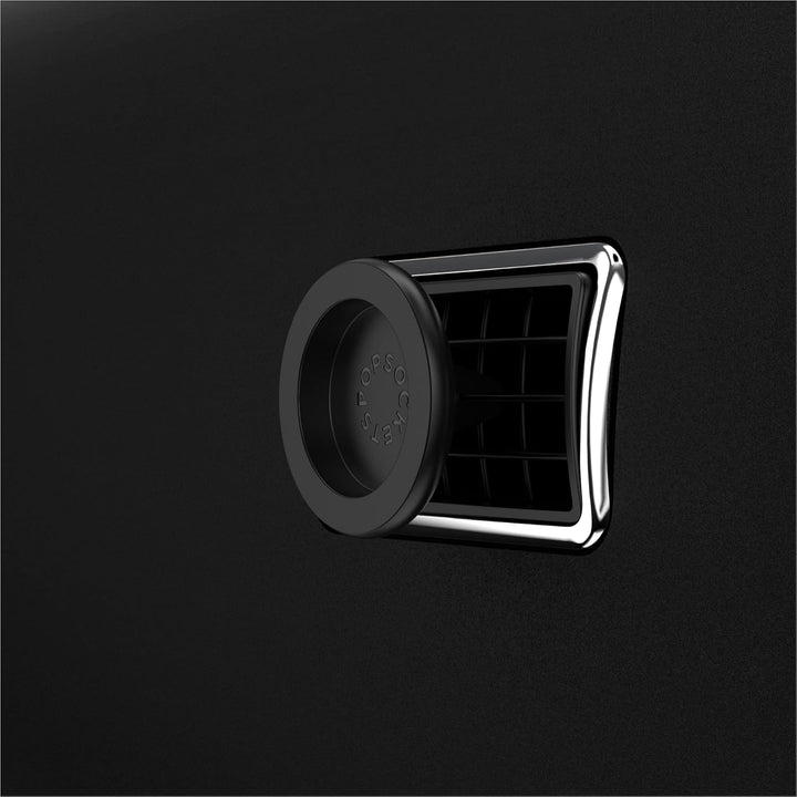 PopSockets Auto-Handyhalter, Lüftungshalter für MagSafe, Black - PopMount Car Vent for MagSafe (V2)