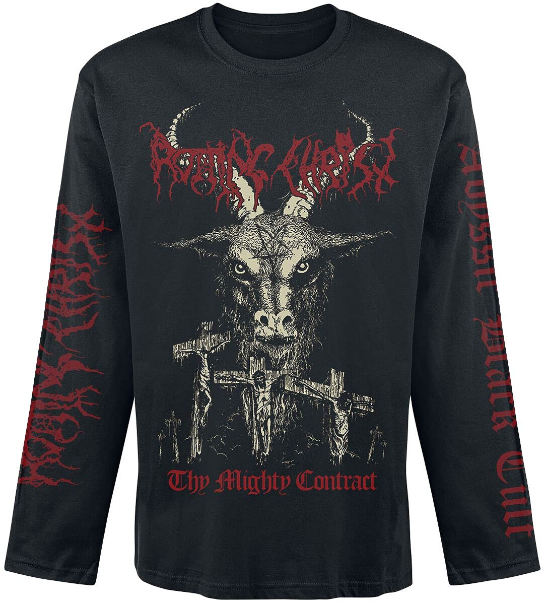 Rotting Christ The Mighty Contract Männer Langarmshirt schwarz XL
