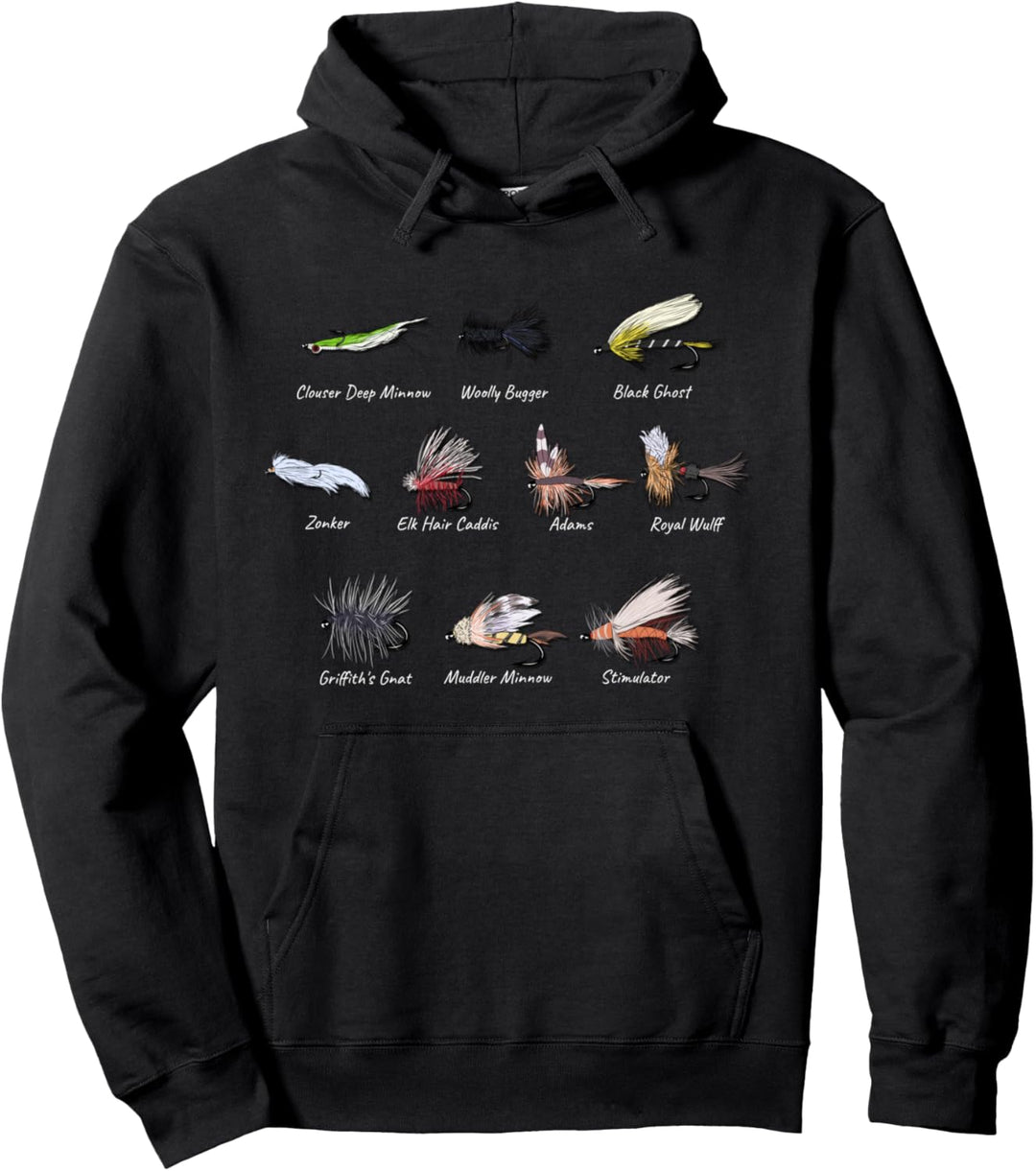 Fliegenfischen Fliegen lockt Fischer Outdoor-Ausrüstung für Pullover Hoodie