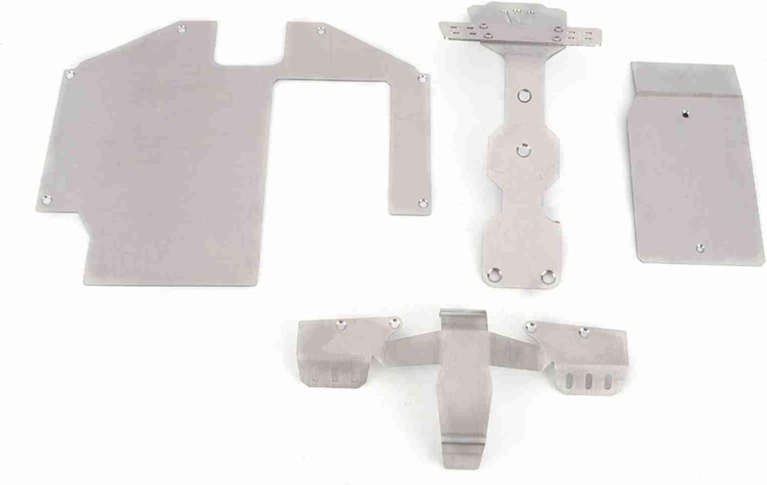 Udr Traxxas Udr Teile 304 Edelstahl Edelstahl Body Armor Front Chassis Heckschutz Set für Traxxas 1