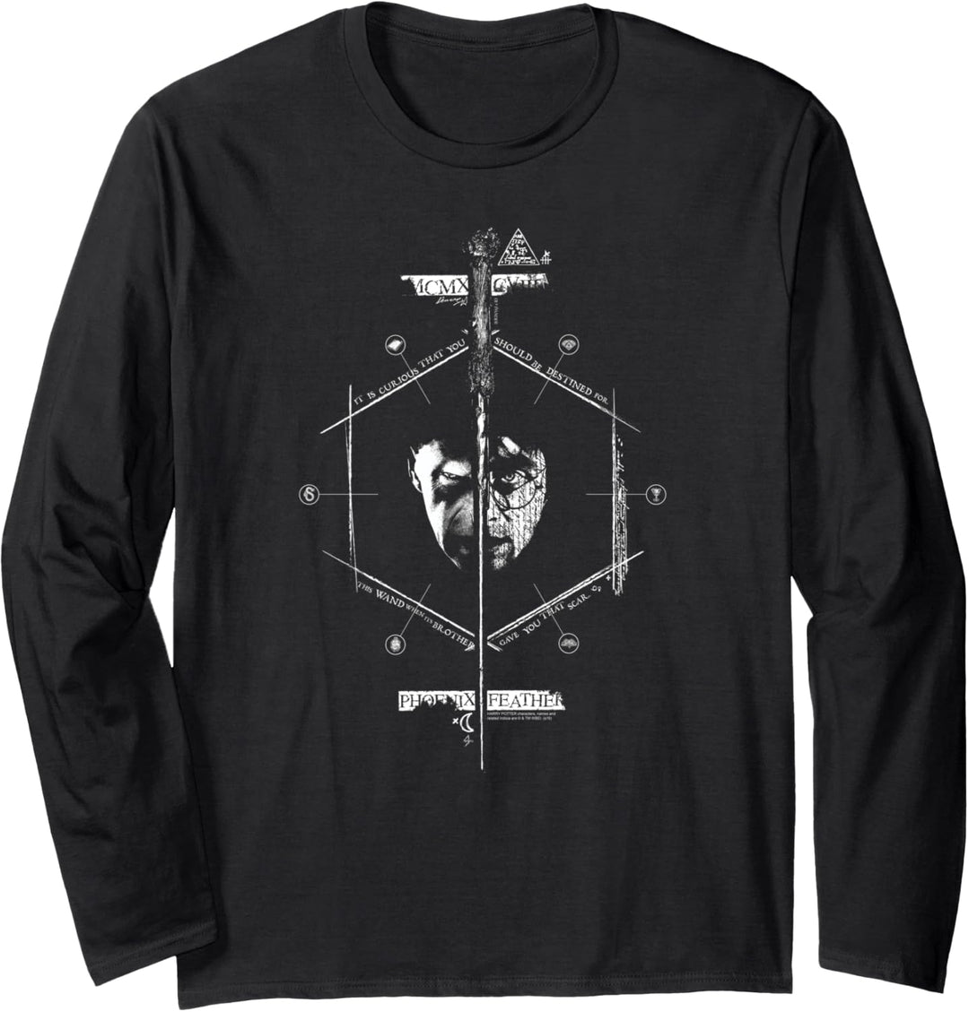 Harry Potter Brother Wand Langarmshirt