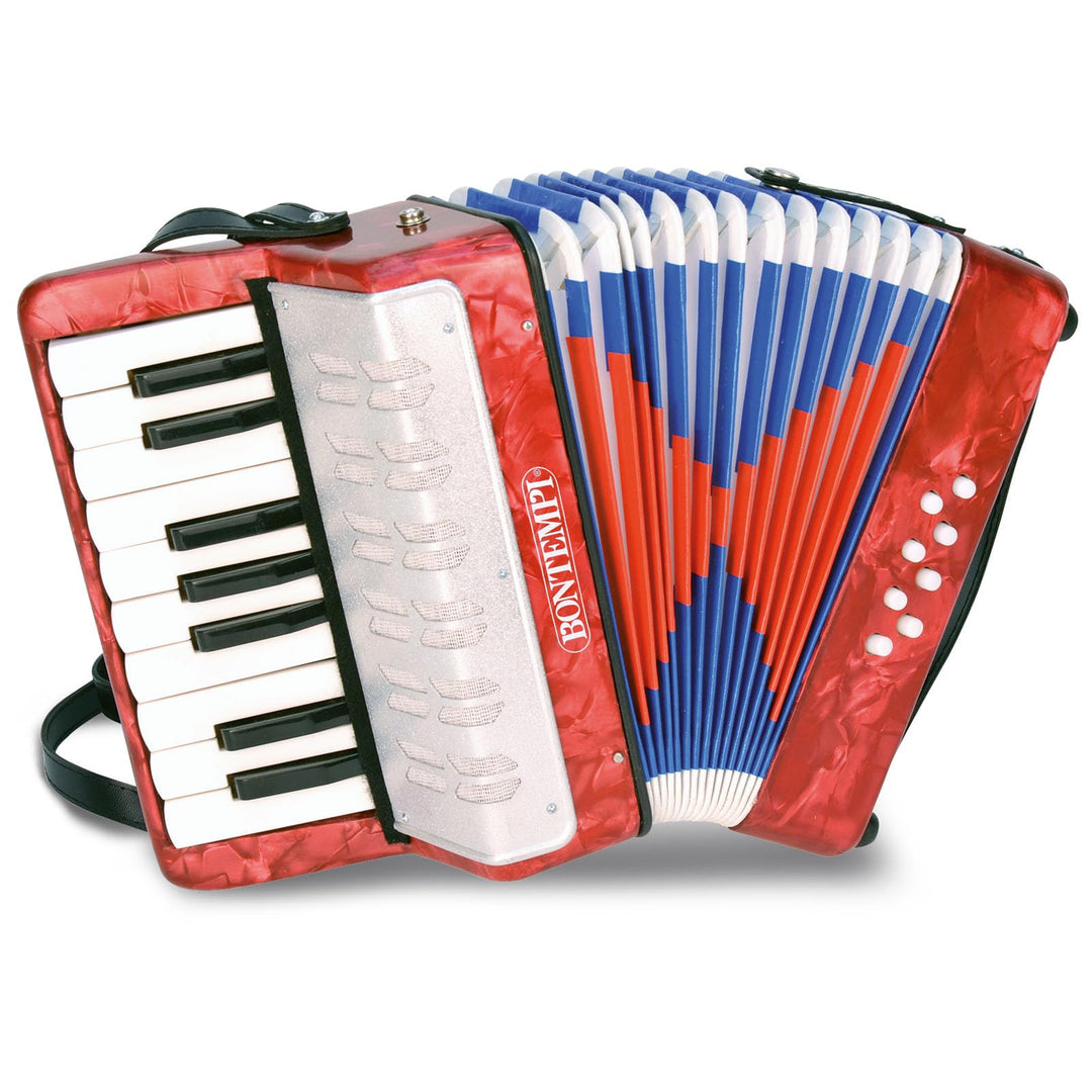 Bontempi 33 1730 Akkordeon aus Holz, blau