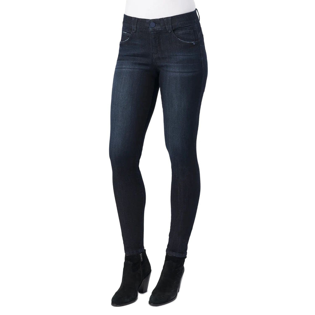 Democracy Damen Ab Solution Jegging Jeans 34 Petite Indigo, 34 Petite Indigo