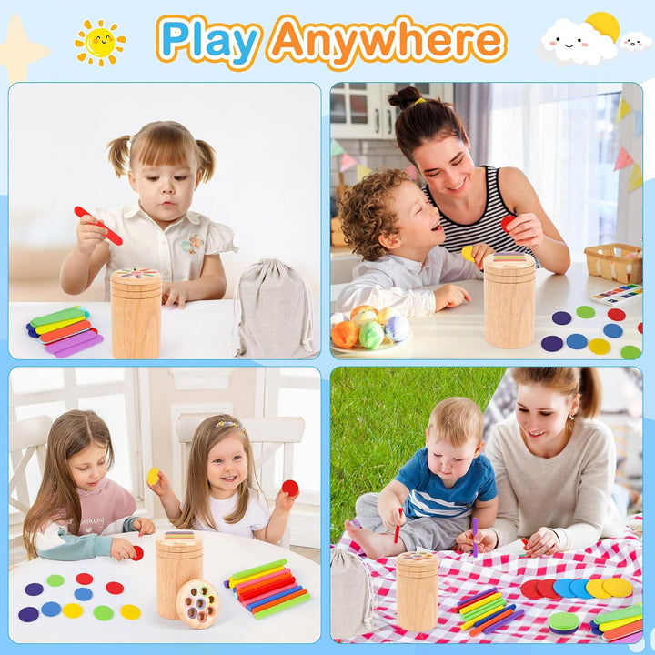 Montessori Spielzeug ab 1 Jahr, Spielzeug ab 1 2 Jahre Mädchen Jungen Baby Spielzeug Geschenk Mädche