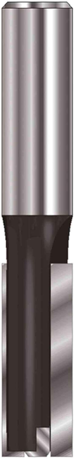 ENT 10504 Nutfräser VHW, Schaft (S) 12 mm, Durchmesser (D) 4 mm, NL 12 mm, SL 40 mm, GL 58 mm, mit V