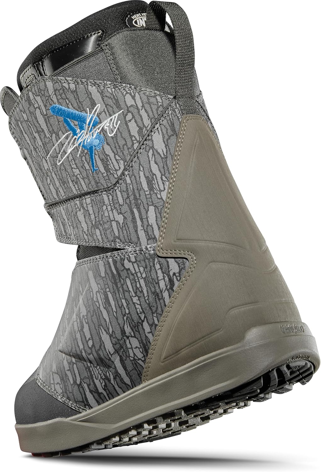 ThirtyTwo Herren Lashed Double Boa Fava '24 Schneestiefel Oliv/Grau/Schwarz (Powell) 42, Oliv/Grau/S