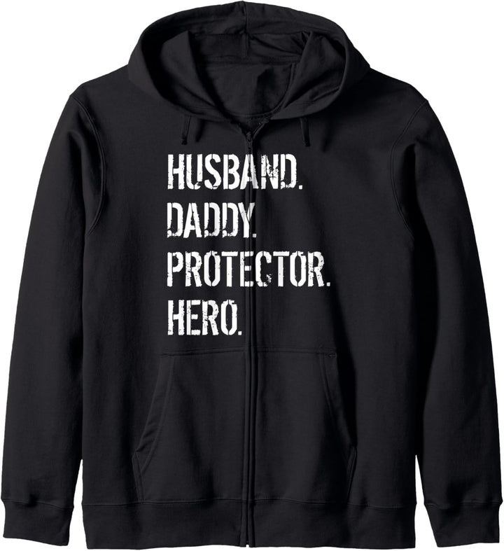Cooler Vater Ehemann Vater Beschützer Held Kapuzenjacke