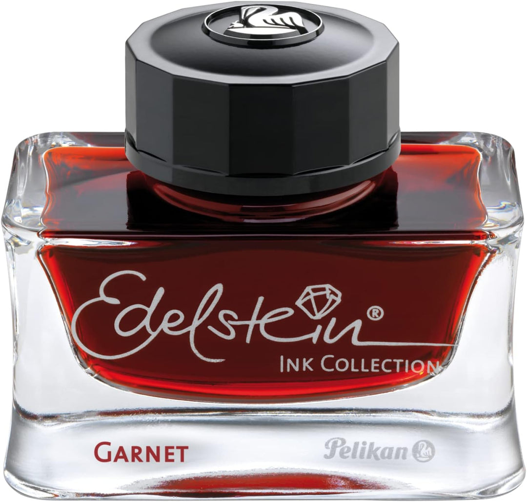 Pelikan Edelstein Ink 50ml (2er Pack, Garnet) dunkelrot