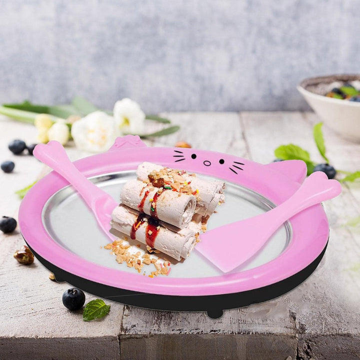 Eisportionierer Für Ice Cream Rolls, Rolled Ice Cream Maker, EIS Platte Für Ice Rolls, Eiscreme Masc