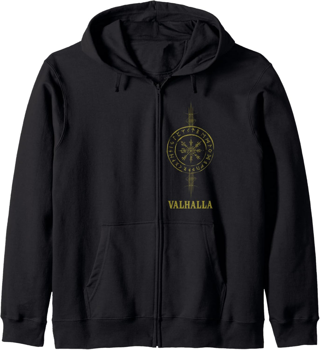 Viking Vegvisir Isländisch für Wegweiser oder Wegfinder Kapuzenjacke