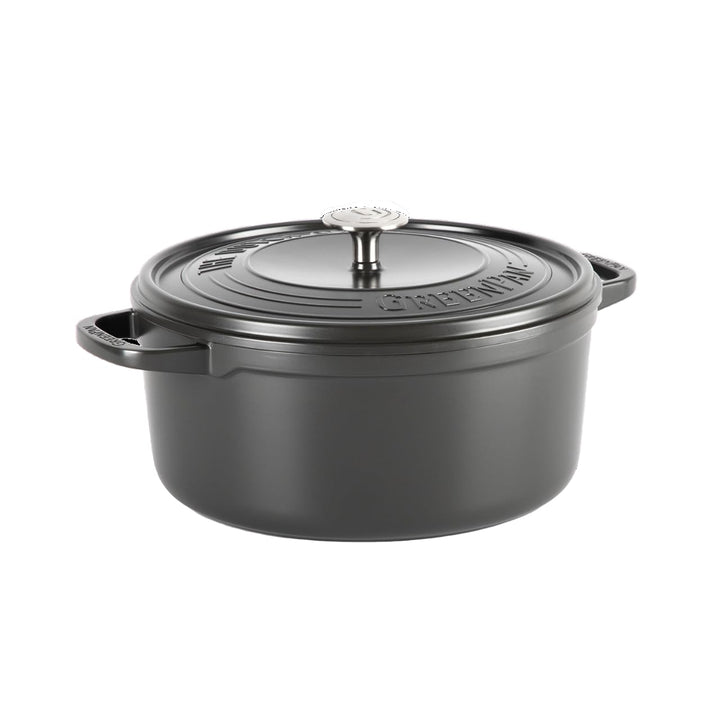 GreenPan Featherweights Gesunde Keramik Antihaft Schmortopf, 26 cm/5 Liter, Gusseisen Schmortopf mit