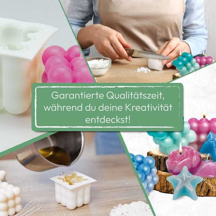 Science4you Kerzenherstellung Set für Erwachsene - Stellen Sie Ihre eigenen Kerzen mit diesem Bastel