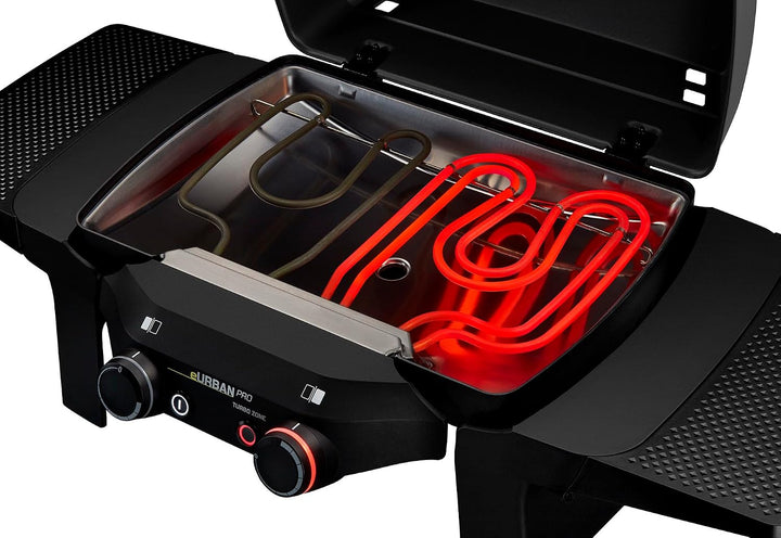 Enders® Elektrogrill eURBAN Pro 2 Turbo Tischgrill, Balkongrill &amp; mobiler Grill, 3 Heizelemente 2,2