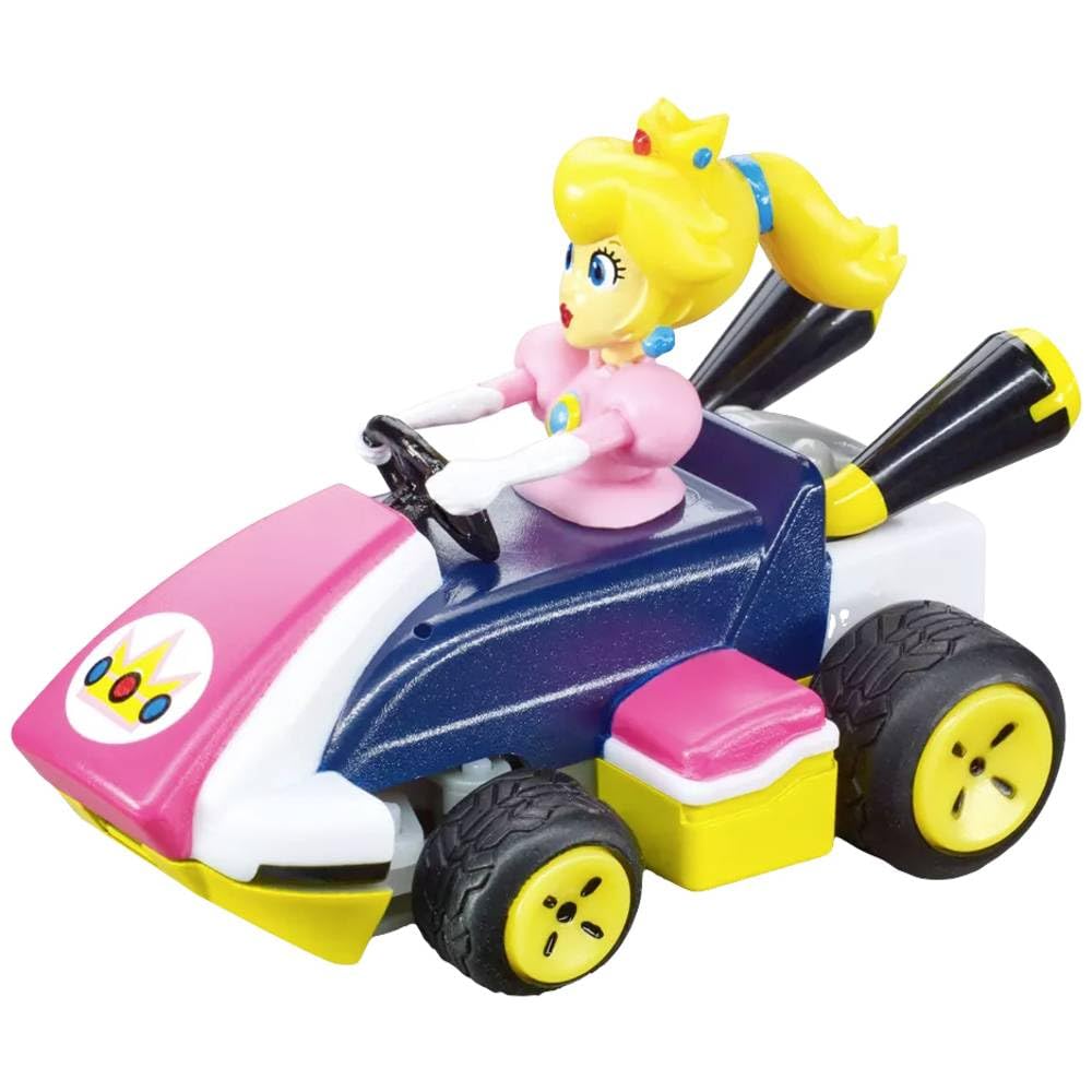 Carrera RC Mario Kart Mini RC Peach I Für Kinder und Erwachsene, Jungs &amp; Mädchen I Einzigartige Orig
