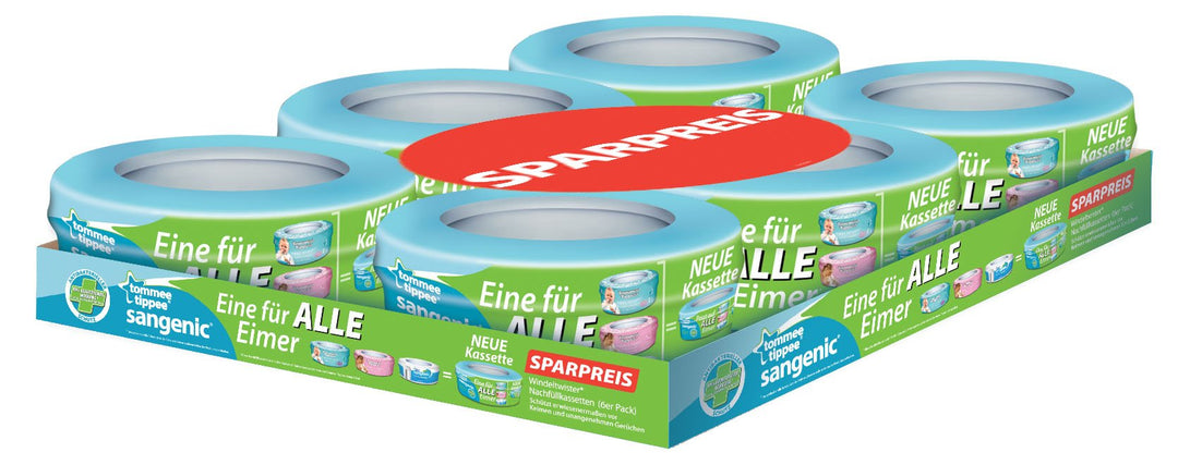 Sangenic 25054 0030 Nachfüllkassette 6er Packung