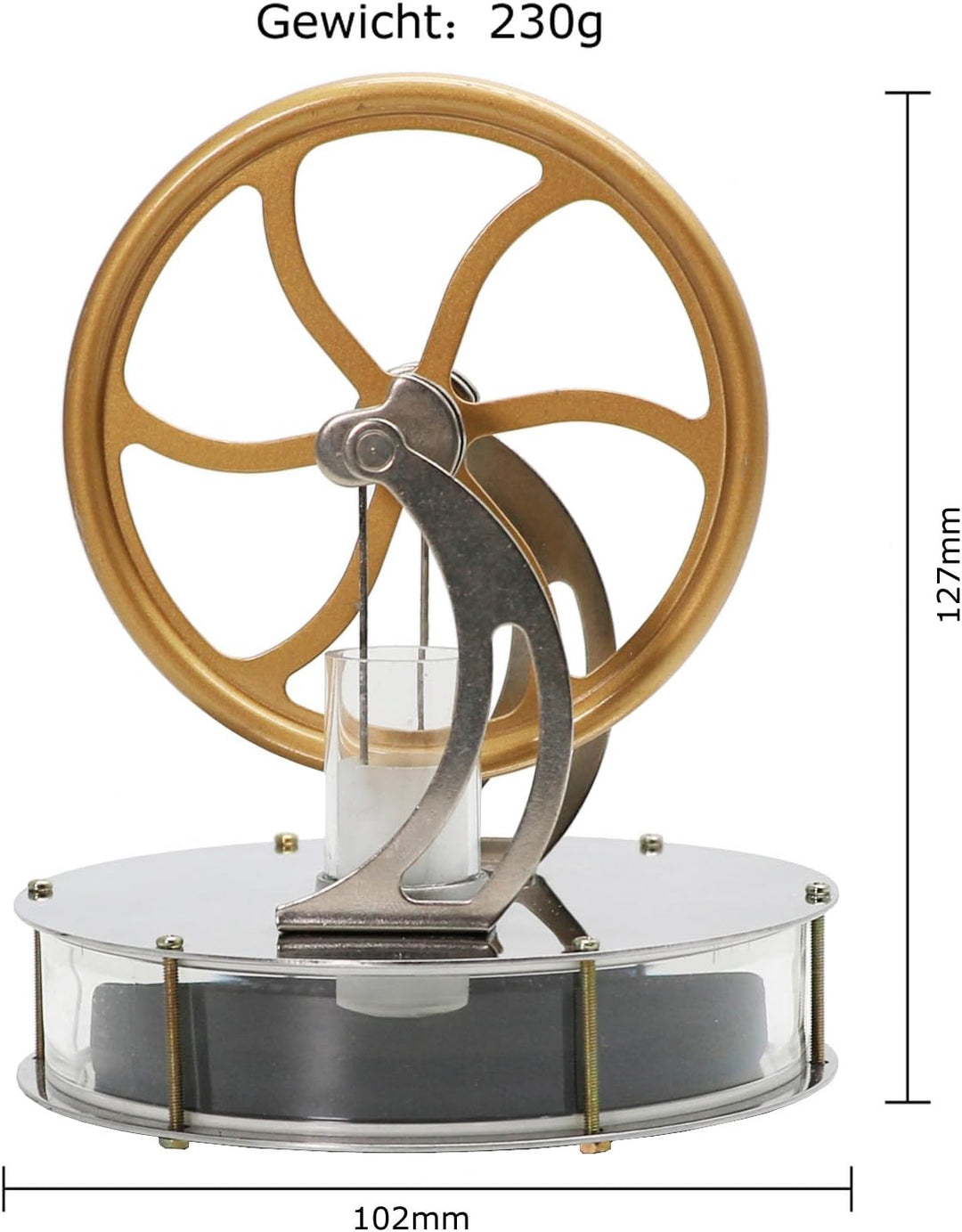 Exqline Stirlingmotor Sterling Engine Stirling Motor Sterling Motor Handwärme Stirling Pädagogisches