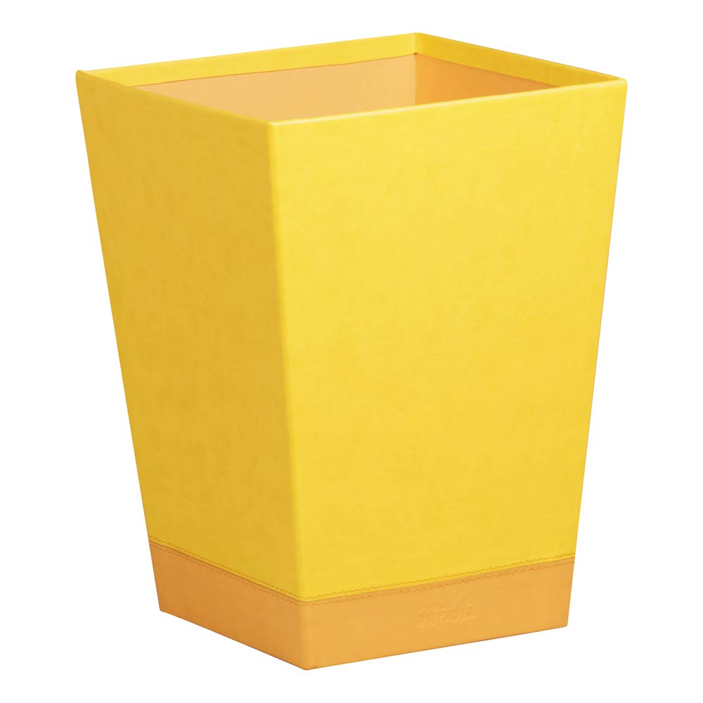 Rhodia 318926C Papierkorb (24 x 24 x 32 cm, praktisch und strapazierfähig, Kunstleder, elegant, idea