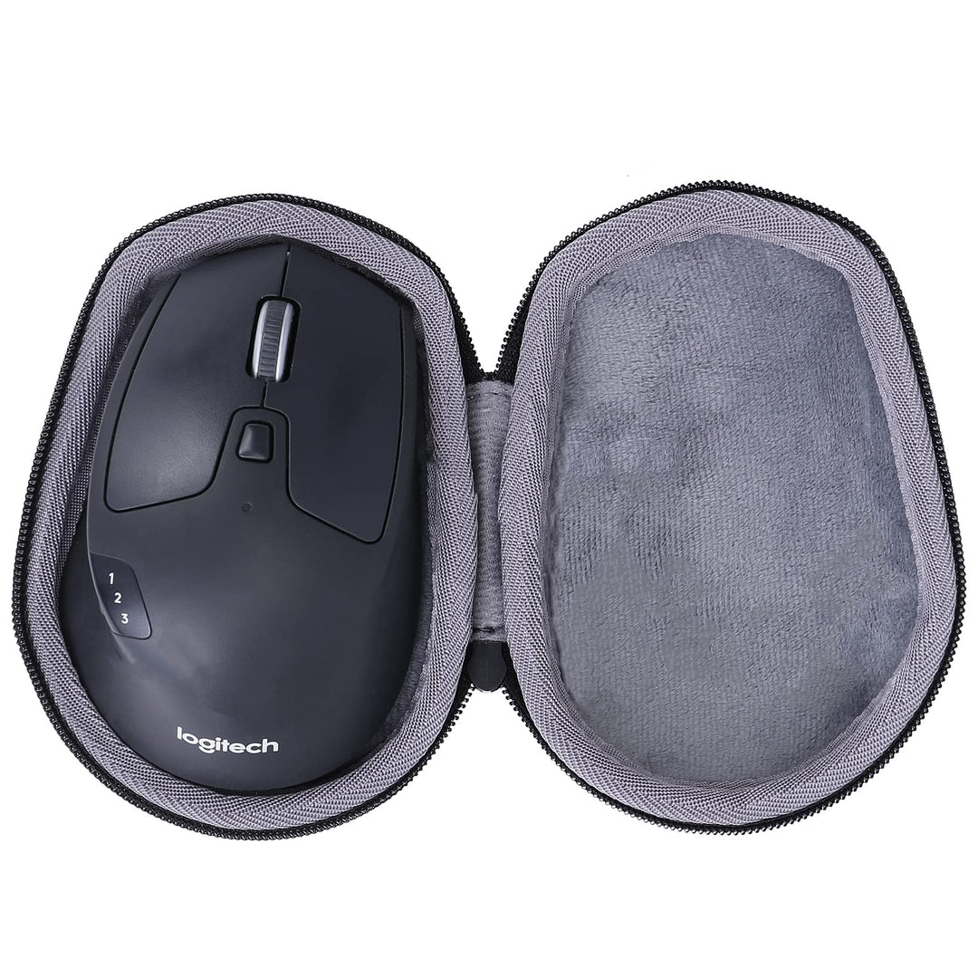 co2CREA Hart Reise Schutz Hülle case Tasche für Logitech M720 Triathlon Kabellose Maus (Nur Tasche,O