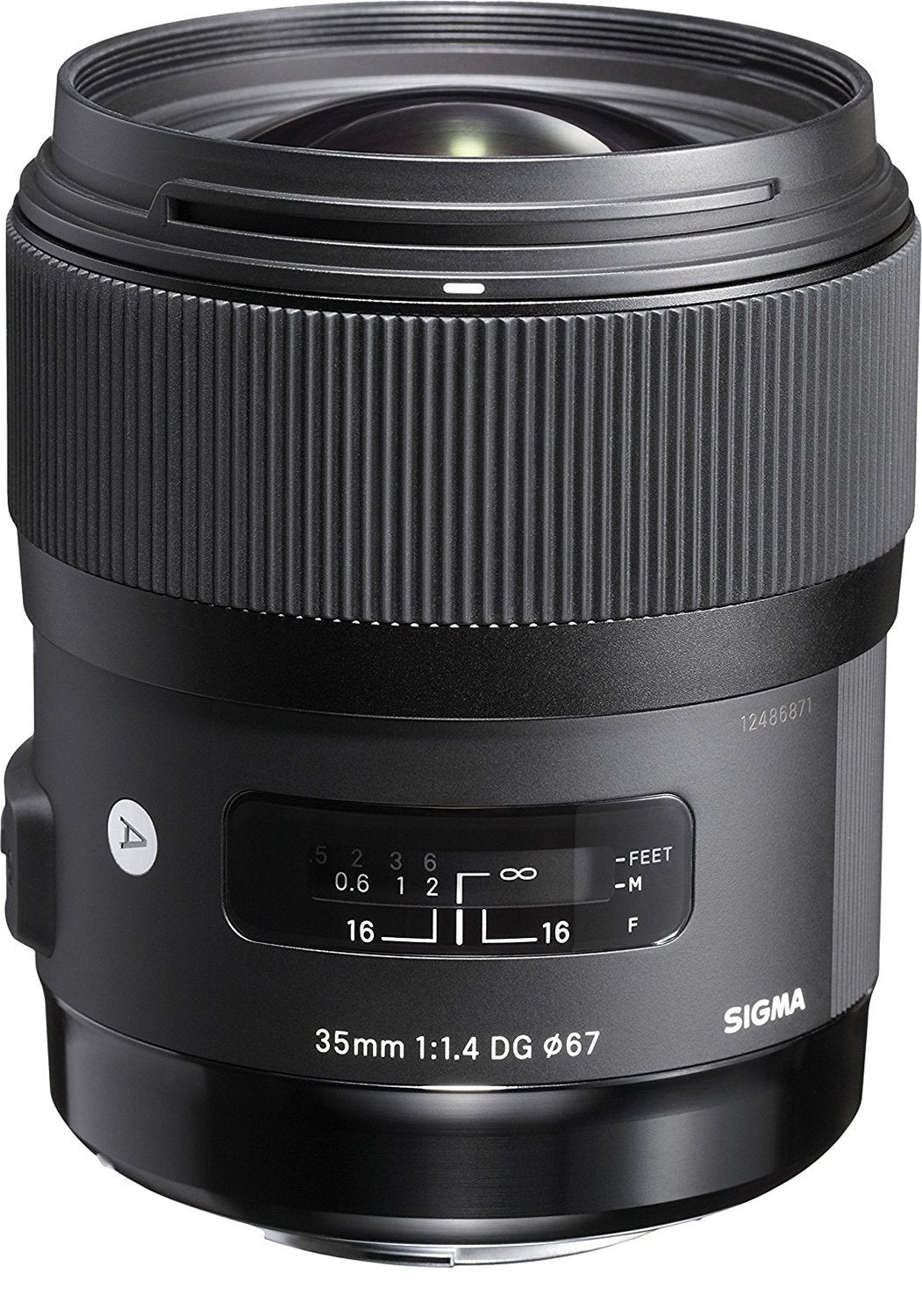Sigma 35mm F1,4 DG HSM Art Objektiv für Nikon F Objektivbajonett für Nikon Single, für Nikon Single