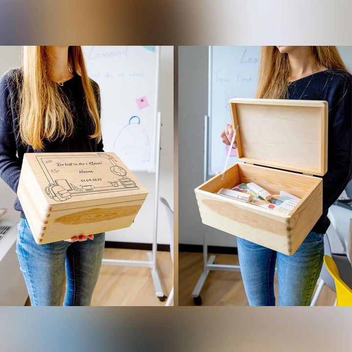 Creative Deco Personalisiert Einschulung Geschenk | Junge/Mädchen Schulanfang Geschenke | Einschulun