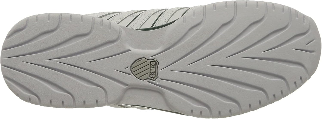 K-Swiss Herren Rinzler Sneaker 43 EU White Posy Green, 43 EU White Posy Green