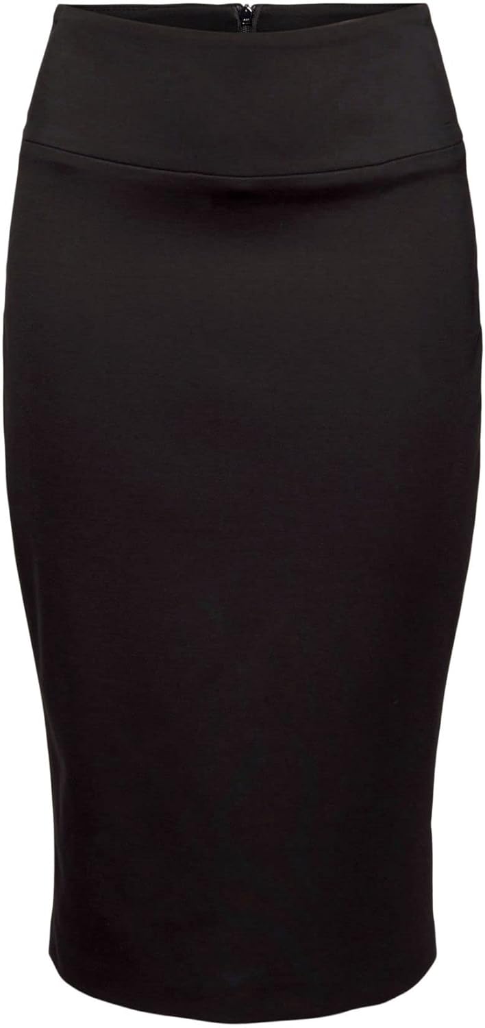 ESPRIT Damen Rock 32 001/Black, 32 001/Black