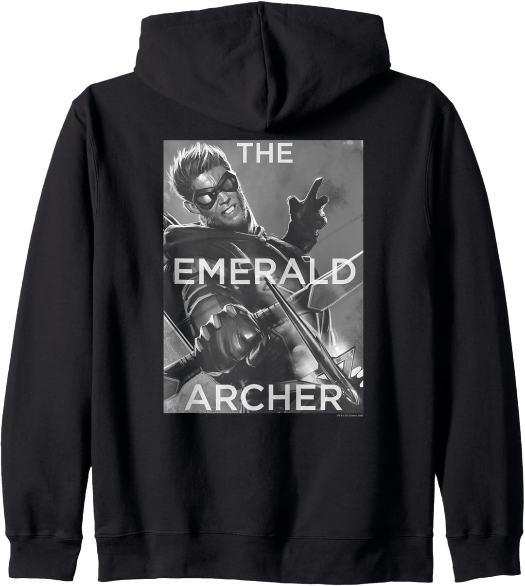 Justice League Green Arrow Trigger Greyscale Kapuzenjacke
