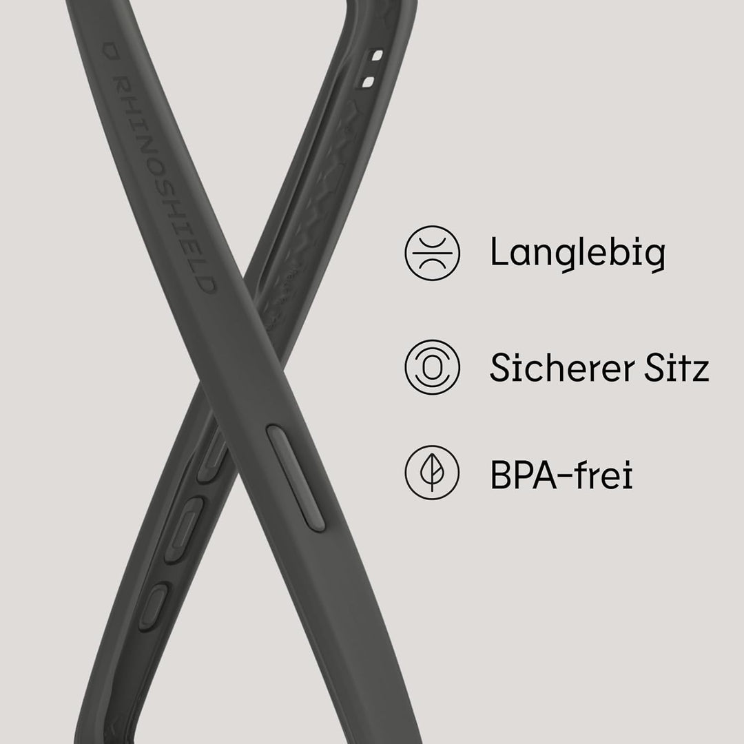 RhinoShield Modulares Case kompatibel mit MagSafe für [iPhone 15 Pro Max] | Mod NX - Überragender Ma