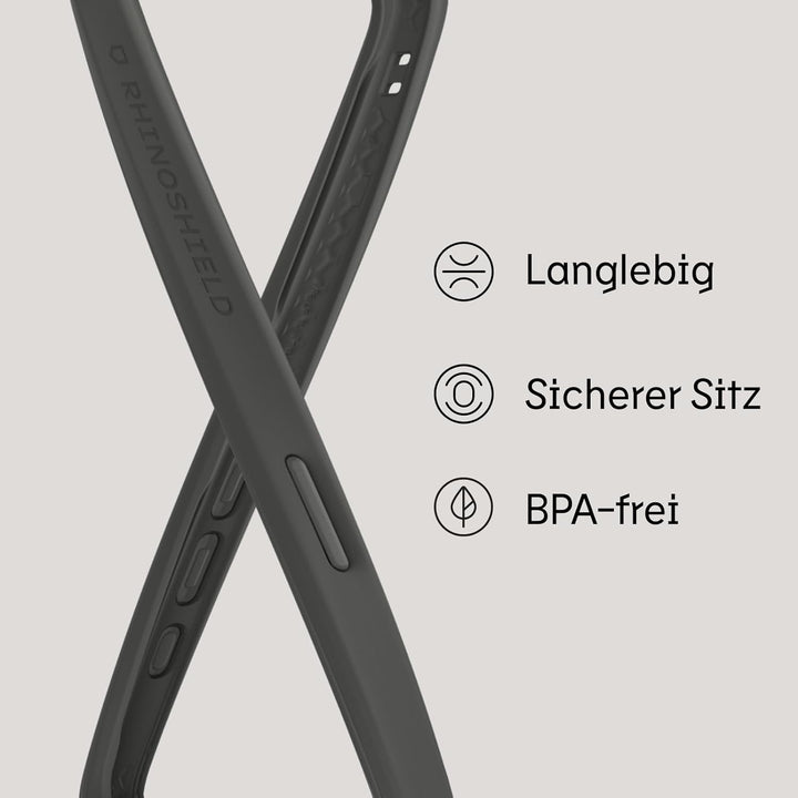 RhinoShield Modulares Case kompatibel mit [iPhone 15 Pro] | Mod NX - Anpassbare & stossdämpfende Sch