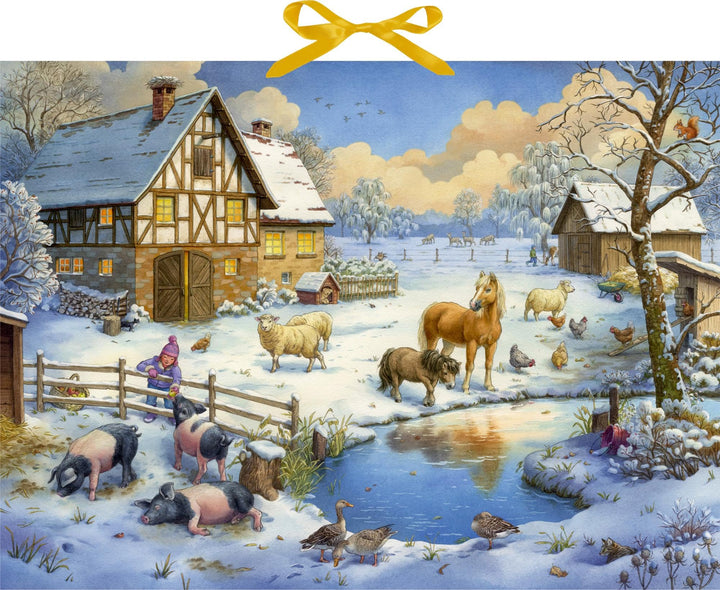 Sound-Adventskalender – Unsere Tiere auf dem Land: Mit 24 Tierstimmen- und Bauernhof-Sounds hinter d