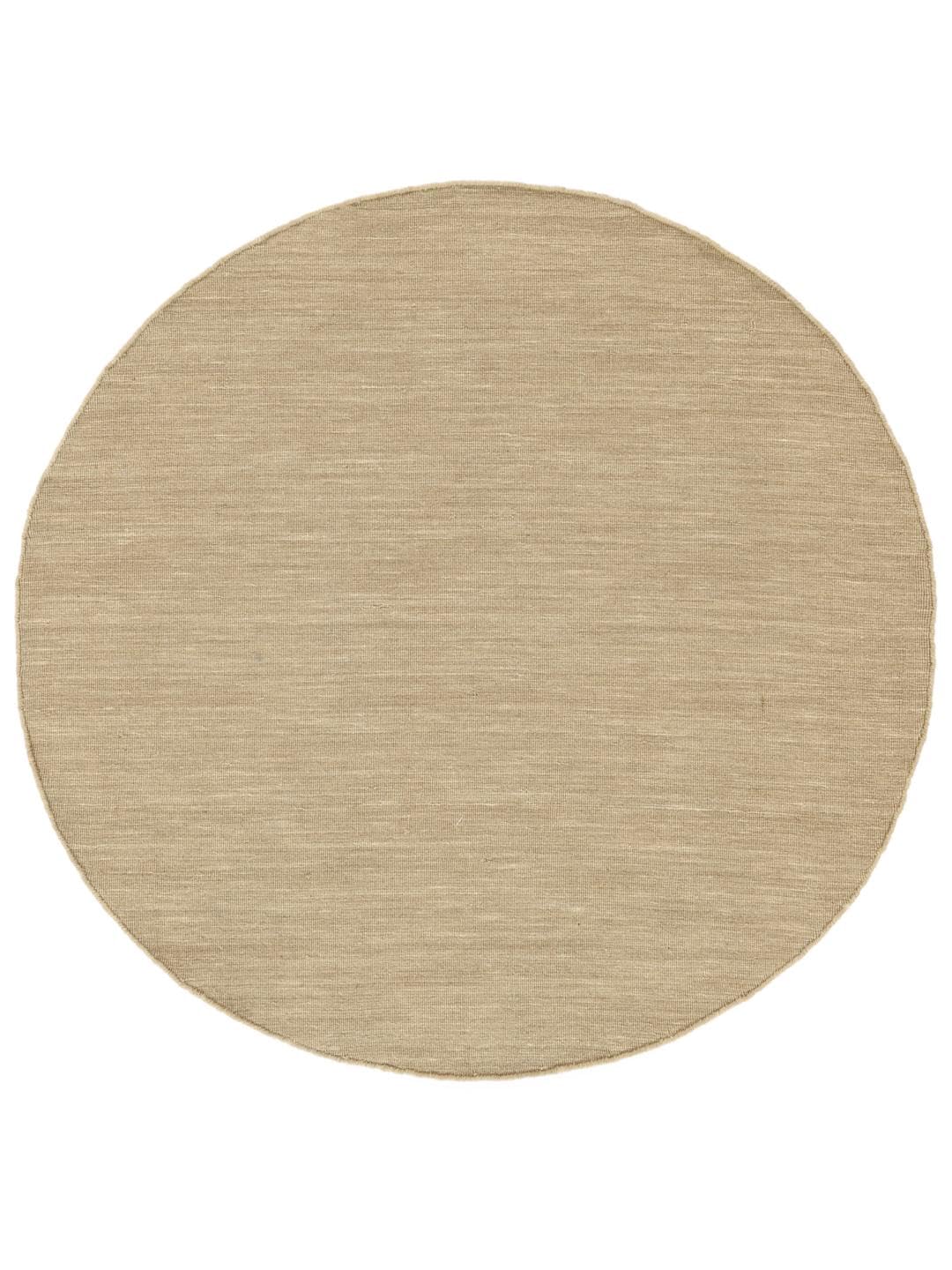 RugVista, Kelim Loom, Teppich, Kurzflor Teppich, ∅ 150 cm, Rund, Moderner Kelim Teppich, Wolle, Flur