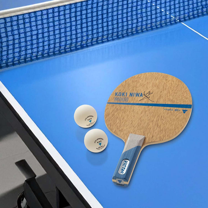 VICTAS Holz Koki Niwa Wood - 7-schichtiges Premium-Offensivholz für das tischnahe Offensivspiel - Ti