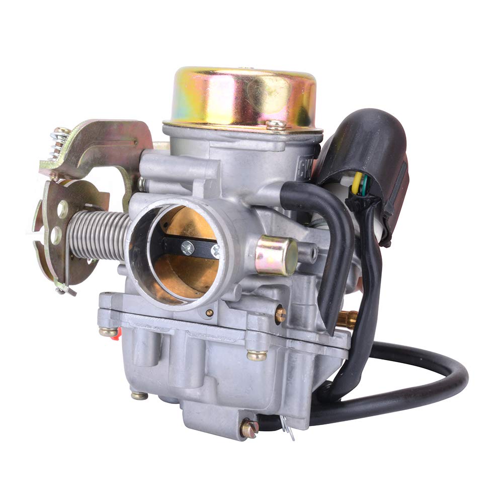 JFG RACING CVK32MM CVK 32 mm Vergaser – Universal Power Jet Vergaser für Motorräder, ATV, UTV Scoote