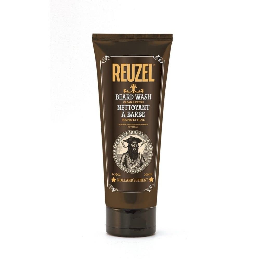 Reuzel Bartpflegeset Geschenkset - Beard Box 6-tlg. | Bartöl, Bartbalsam & Beard Foam Wood & Spice,