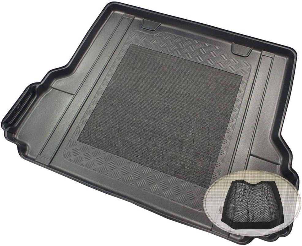 Z3263075 Antirutsch Kofferraumwanne fahrzeugspezifisch + Klett-Organizer (Laderaumwanne, Kofferraumm