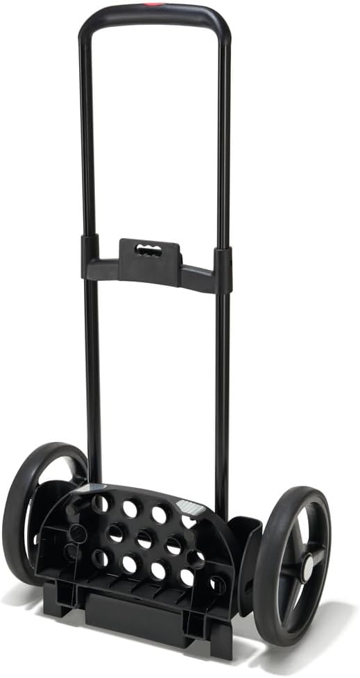 reisenthel citycruiser Set (Rack + Bag) Tasche Glossy dots Black + Rack Black - Praktische Einkaufst