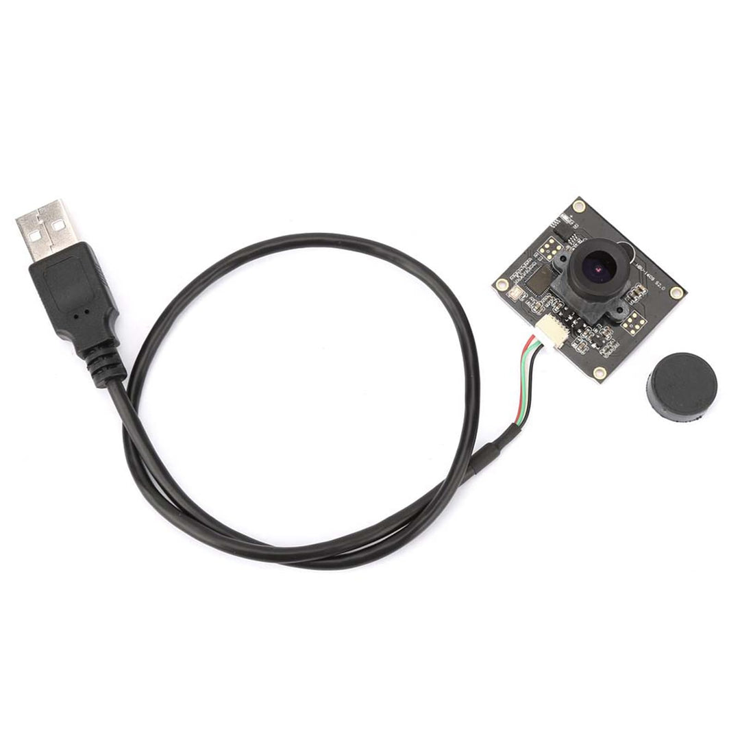 Keenso USB-Kameramodul, 2 Millionen Pixel 1600 * 1200 120 ° HD-Weitwinkelobjektiv USB-Kameramodul mi