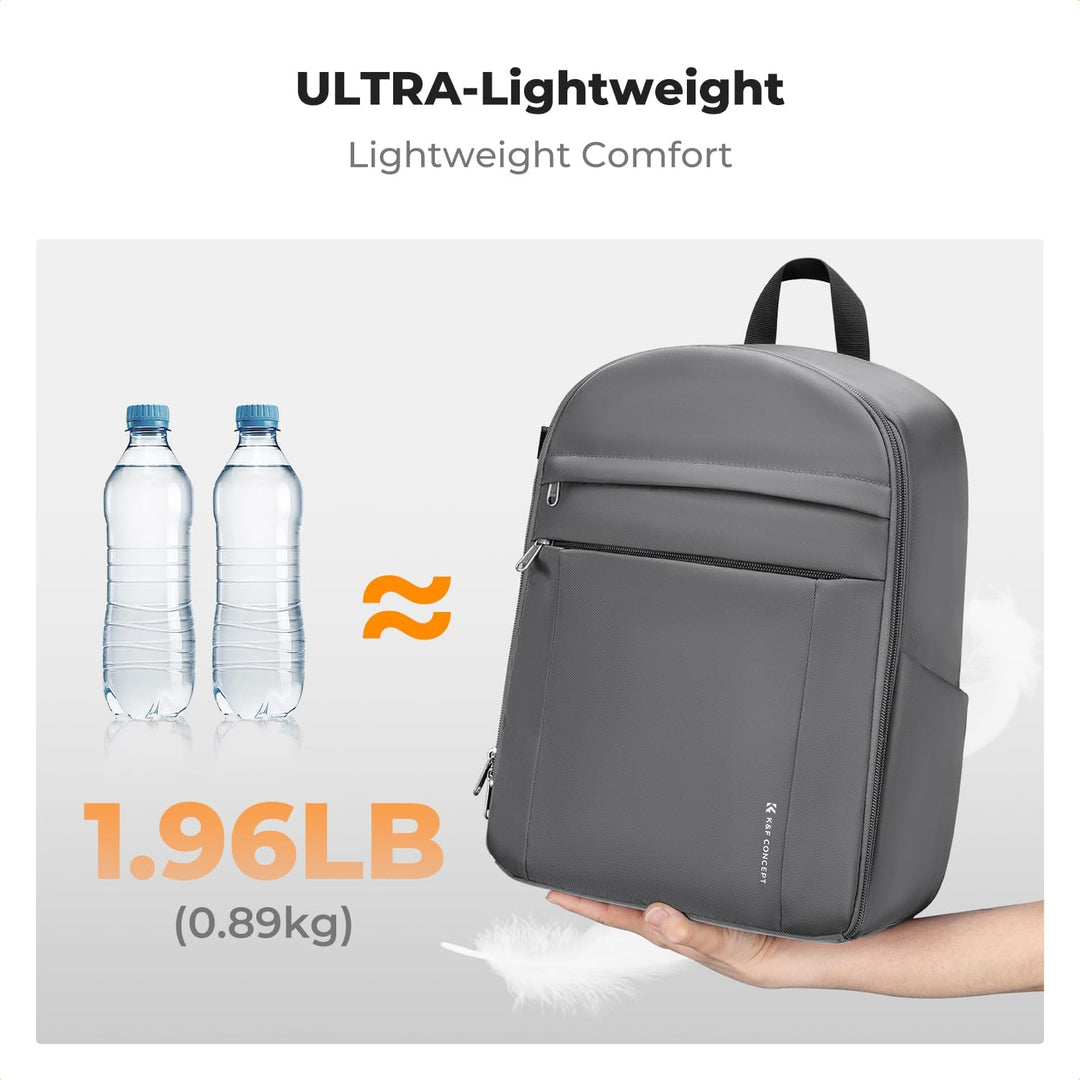 K&amp;F CONCEPT Kamerarucksack Fotorucksack Kompakt &amp; Leicht mit Regenschutz Dunkelgrau, Dunkelgrau