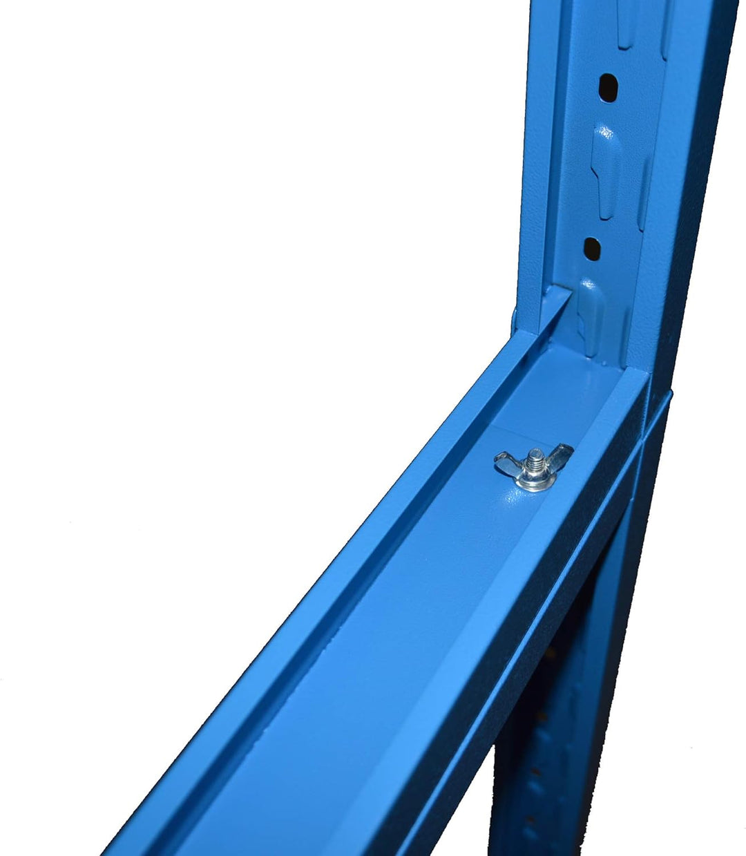 Profi Steckregal 204 cm Hoch (Anbauregal - Tiefe 60 cm - Breite 150 cm), Anbauregal - Tiefe 60 cm -
