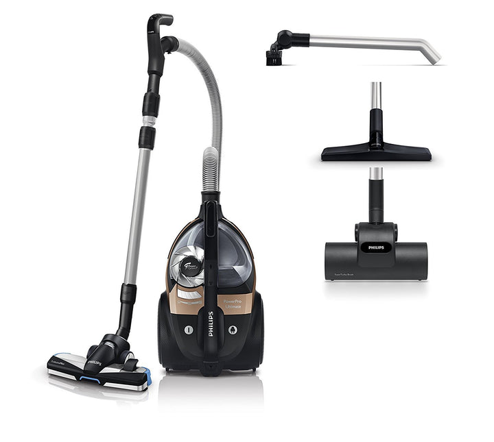 Philips beutteloser Staubsauger PowerPro Ultimate (AAA-Energie-Label, 650 W, 2,2 L Staubvolumen, Tur