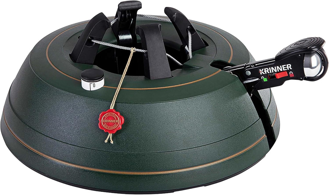 Krinner Ultra Grip XL Christbaumständer Weihnachtsbaumständer inkl. Einseiltechnik Fusspedal mit Sic