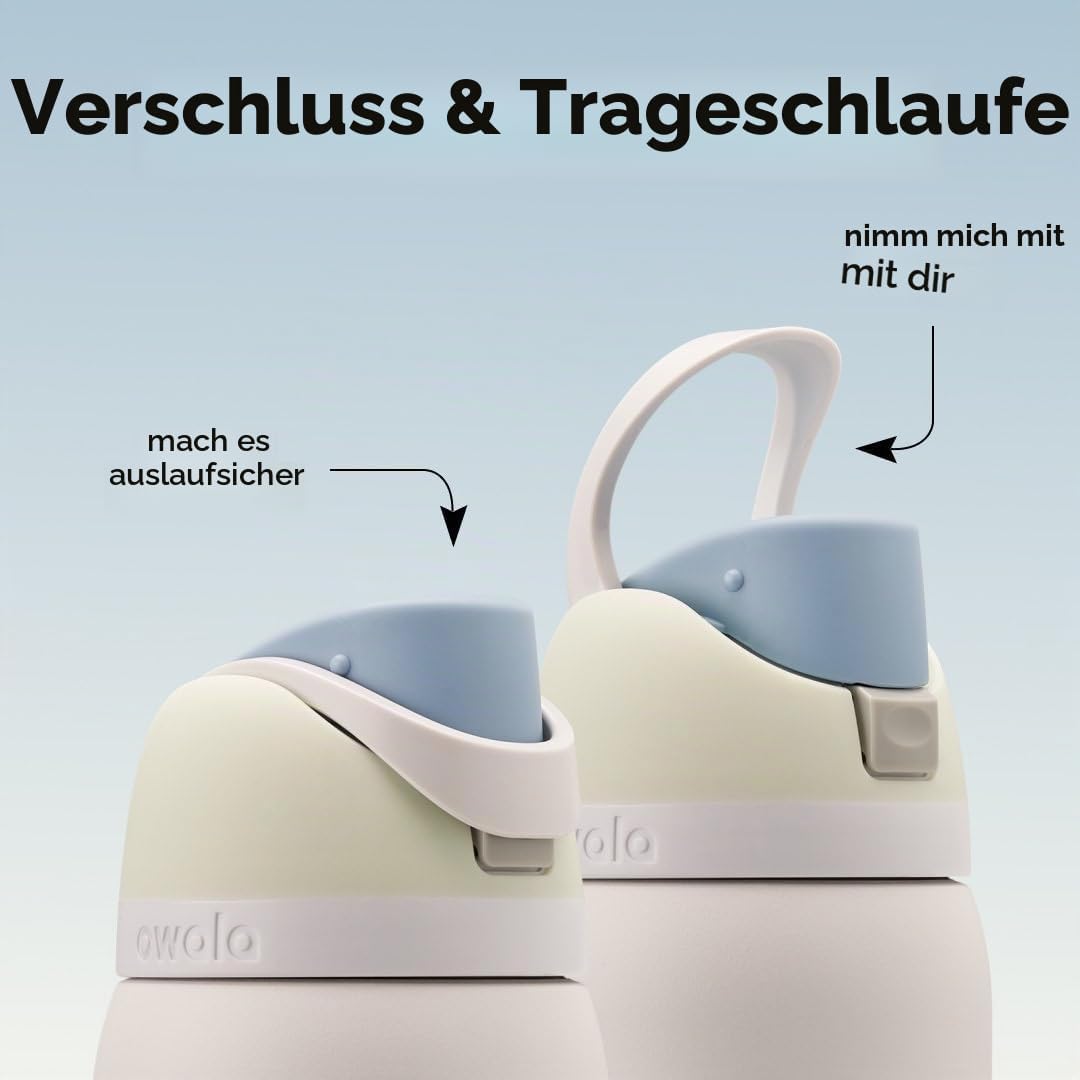 Owala FreeSip Isolierte Edelstahl Trinkflasche mit Strohhalm, 945 ml – BPA-frei, optimal für Sport,