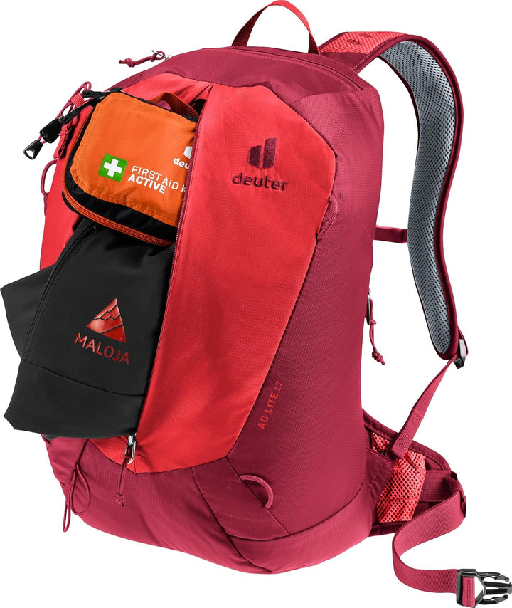deuter AC Lite 17 Wanderrucksack (Modell 2024) Cherry-masala, Cherry-masala