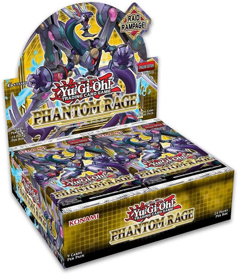 yu-gi-oh KONPHRA Phantom Rage Booster Display Box mit 24 Packungen